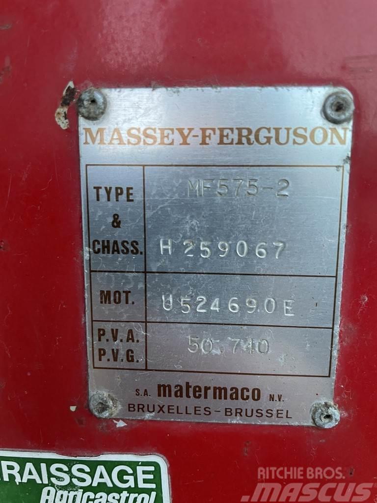 Massey Ferguson 575 Traktorer