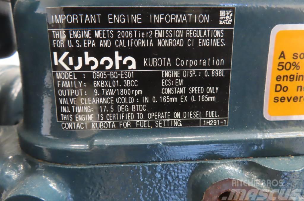 Kubota D905 Motorer