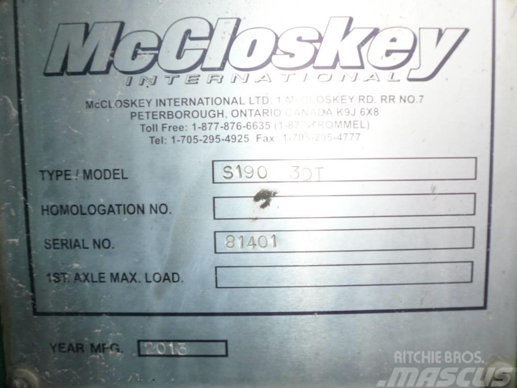 McCloskey S190 3D Mobile sorterværker