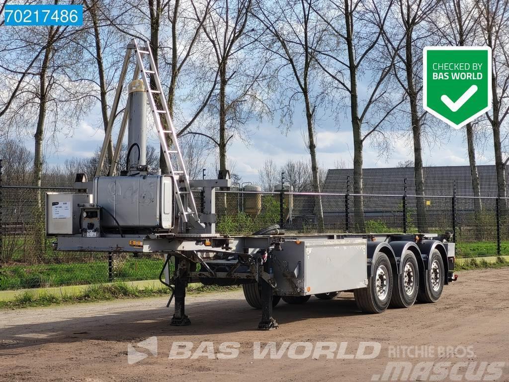 LAG 0-3-39 02 20+30ft sluis KIP-Chassis ADR Hydraulik Semi-trailer med containerramme