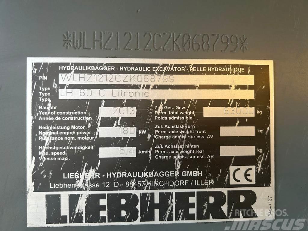 Liebherr LH 60 C Litronic EPA Umschlag bagger Andre