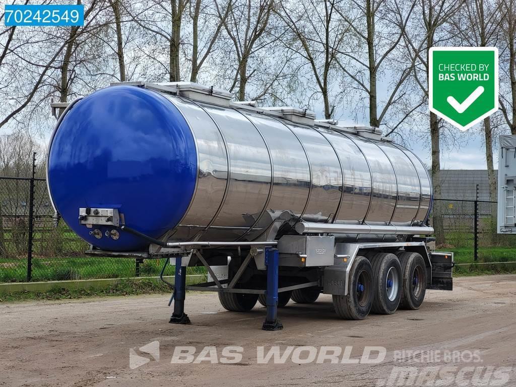 Burg 26.930 liter TÜV 03/25 NL-Trailer 26.930 Ltr 1-Com Semi-trailer med Tank