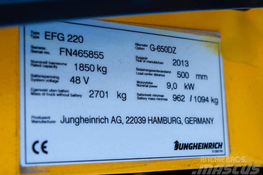 Jungheinrich EFG 220 El gaffeltrucks