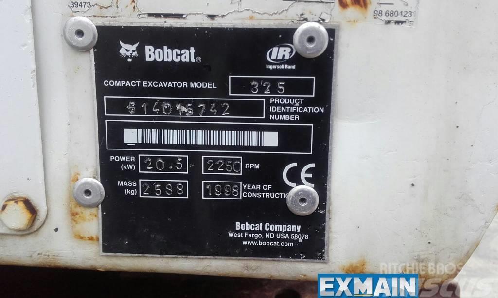 Bobcat X 325 Minigravemaskiner