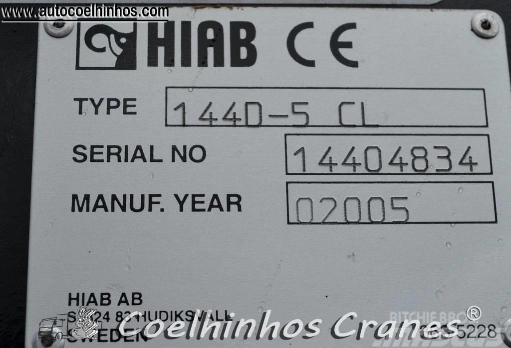 Hiab 144 XS / D5-CL Lastbilmonterede kraner