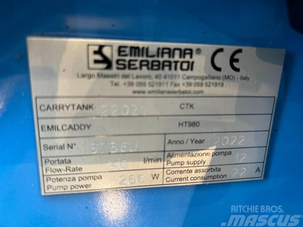 Emiliana Serbatoi Suzzara Blue DC 220L Andet - entreprenør