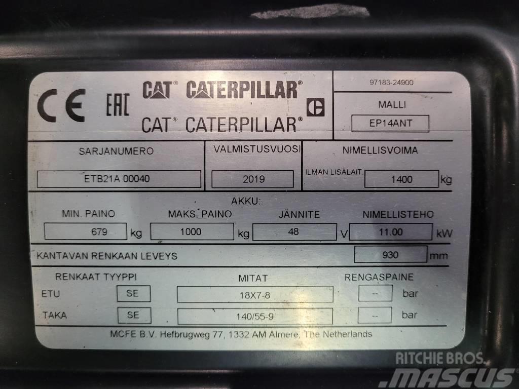 CAT EP14 ANT El gaffeltrucks