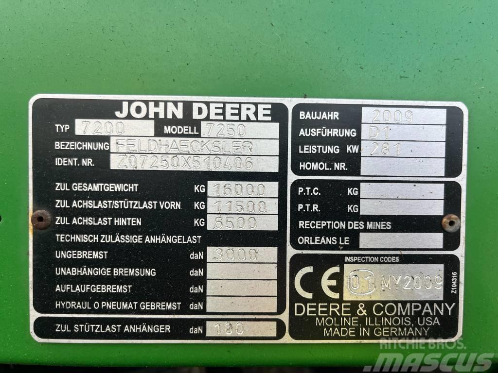 John Deere 7250 Finsnittere