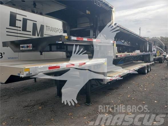 Wabash STEEL DROP -CLOSED TANDEM, HD BEAM - 80,000 LBS I Semi-trailer blokvogn