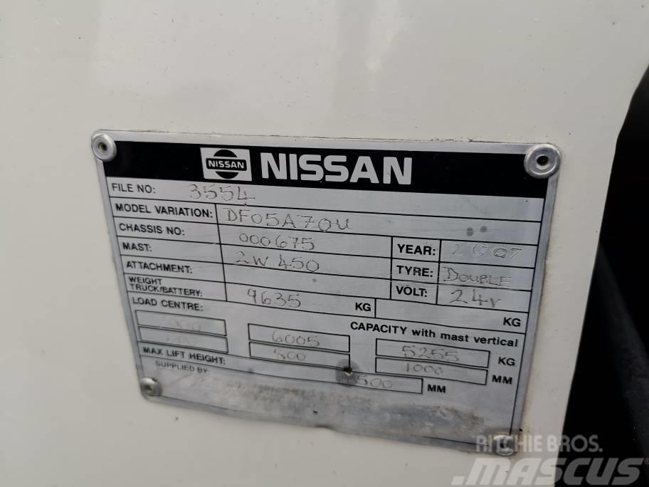 Nissan FD 70 Diesel gaffeltrucks