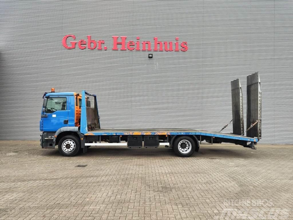 MAN TGM 18.240 4x2 Winch Ramps German Truck! Autotransportere / Knæklad
