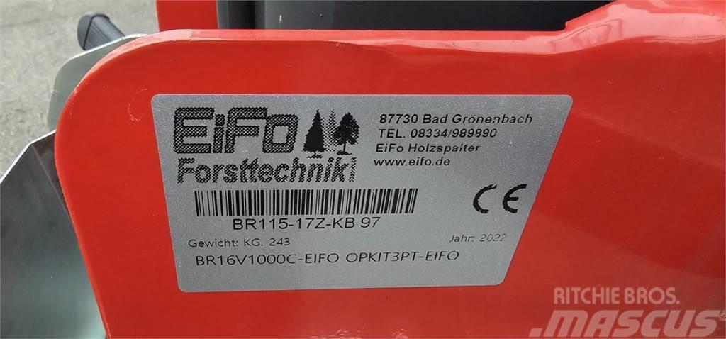  Eifo BR 115-17 Z-KB Brændekløvere og træskærere