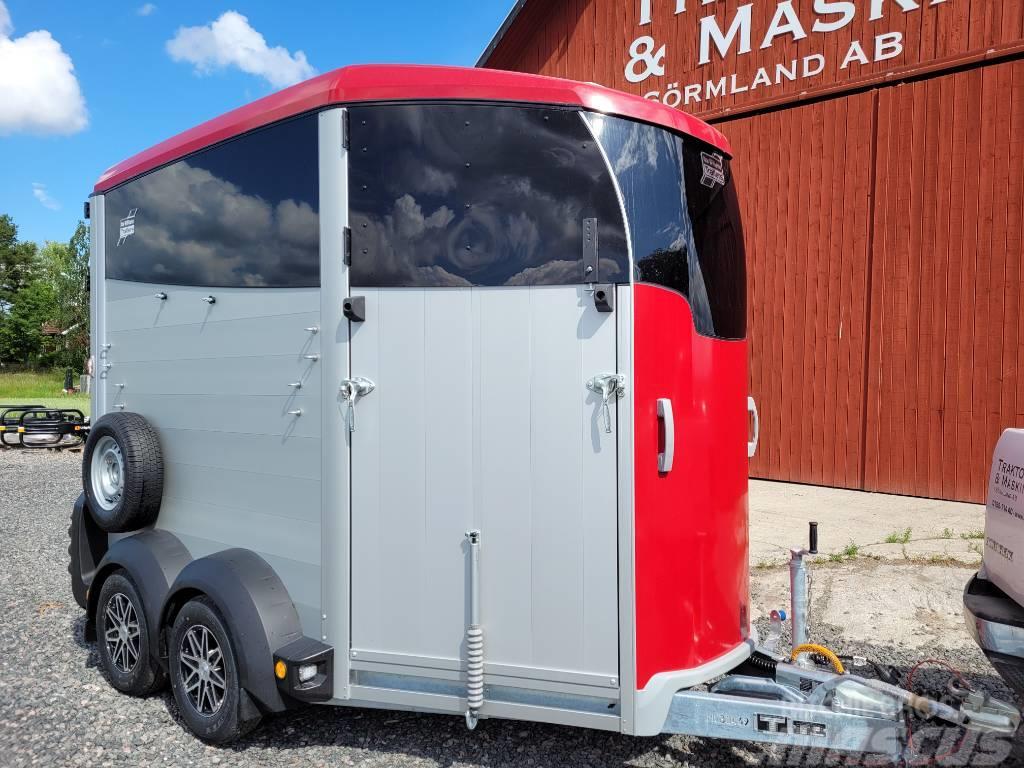 Ifor Williams HBX 506 Semi-trailer til Dyretransport