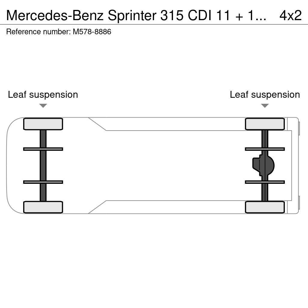 Mercedes-Benz Sprinter 315 CDI 11 + 1 SEATS / LIFT Minibusser