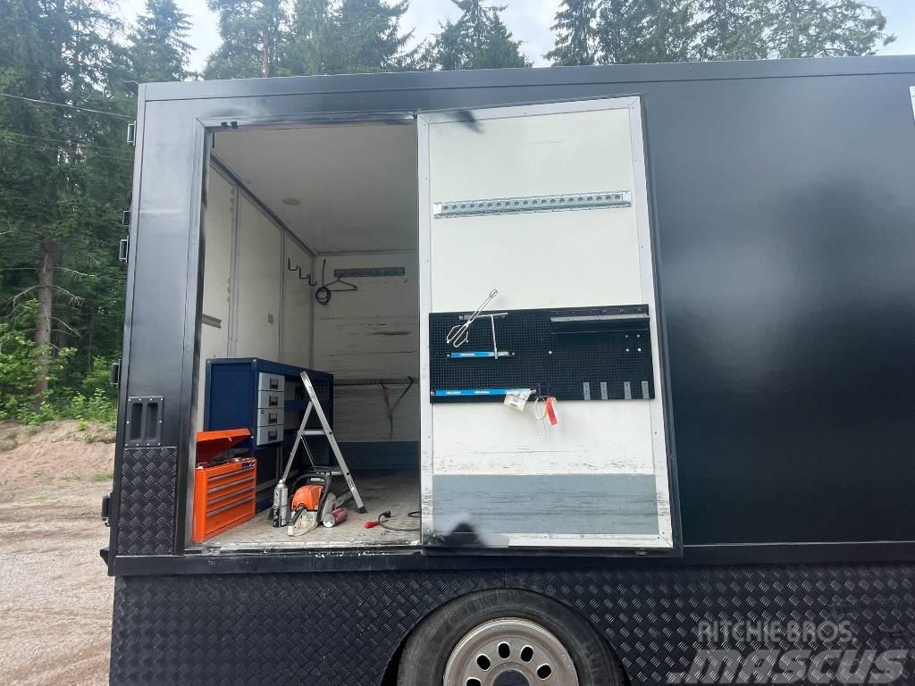 Renault Midlum matkailuauto/motocross huolto-auto Autocampere & campingvogne