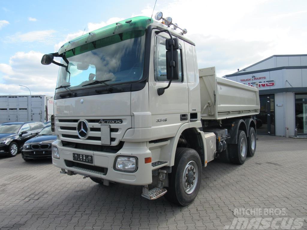 Mercedes-Benz Actros 2/3 -3346 6x6 /Totwinkel /Meiller /Top Skip loader