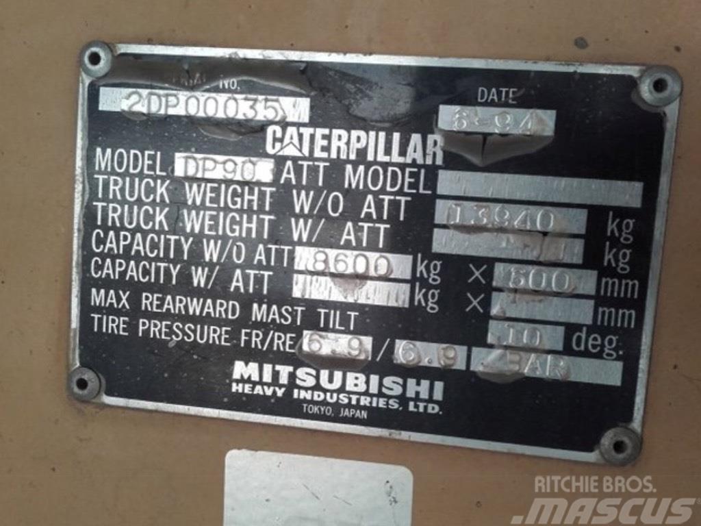 CAT DP90 Diesel gaffeltrucks