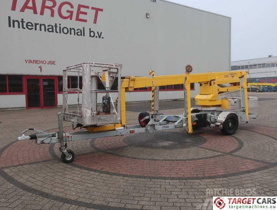 Ommelift 1550EX Articulated Tow 1550 Boom Work Lift 1530cm Bomlifte med knækarm