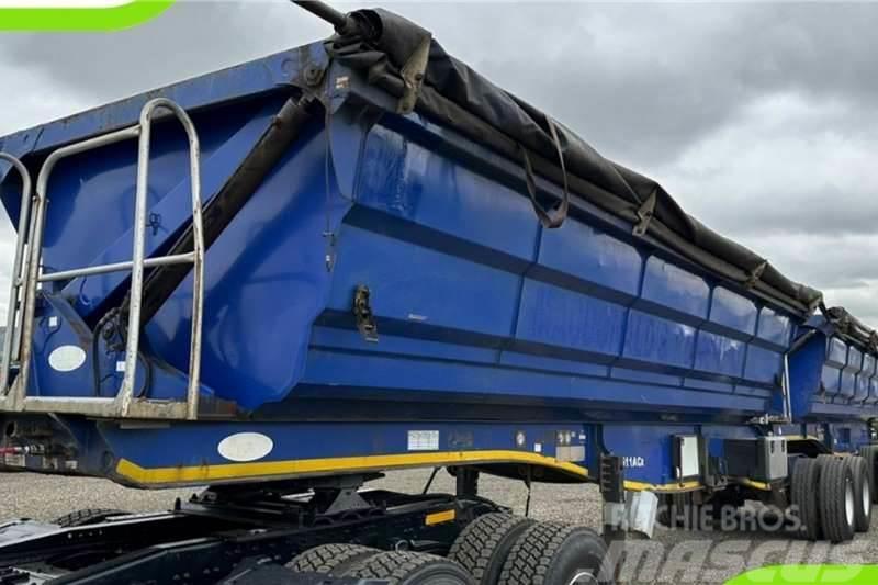 Sa Truck Bodies 2015 SA Truck Bodies 45m3 Side Tipper Trailer Andre anhængere