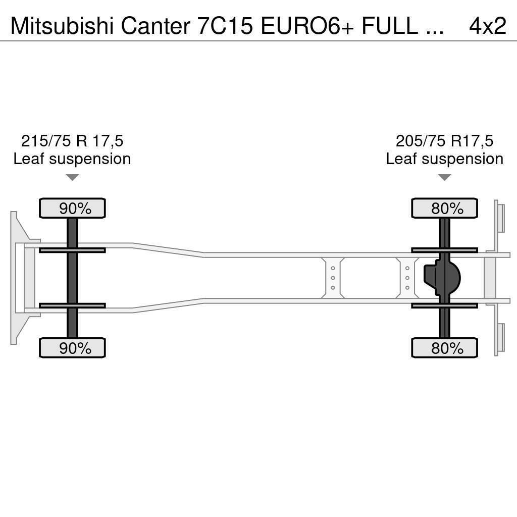 Mitsubishi Canter 7C15 EURO6+ FULL STEEL + AUTOMATIC Kølelastbiler