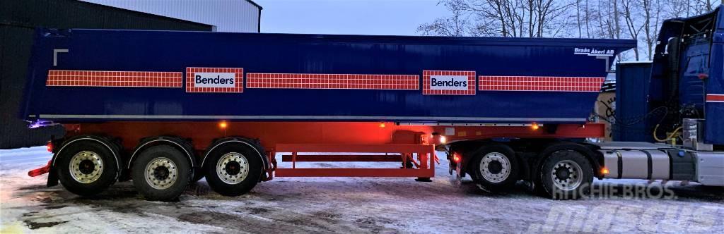 Benalu 775,000 kr TIPPTRAILER LAGLIG LAST 34/36 TON, 40 k Semi-trailer med tip