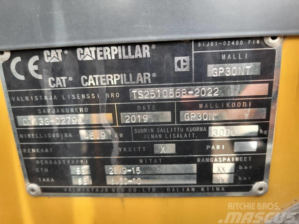 CAT GP 30 N LPG gaffeltrucks