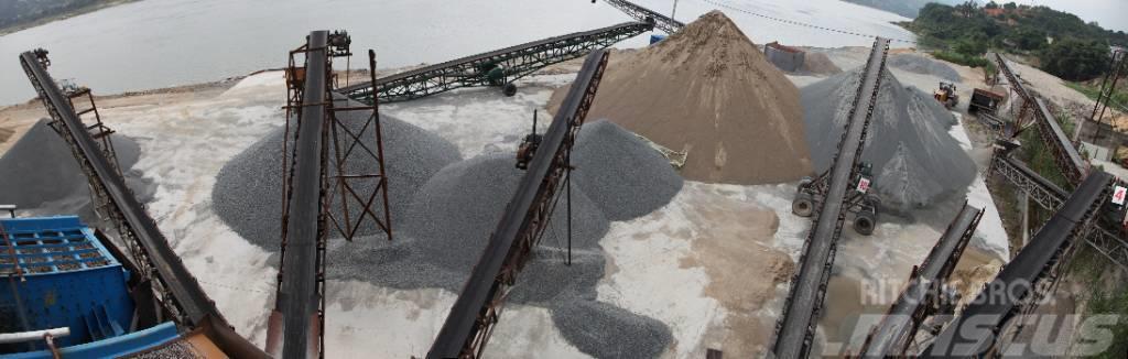 Liming 300 tph river stone sand making line Produktionsanlæg til grusgrav m.m.