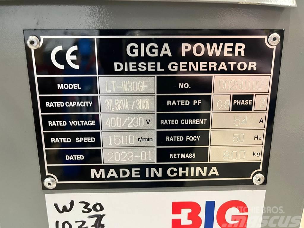  Giga power LT-W30GF 37.5KVA closed set Andre generatorer