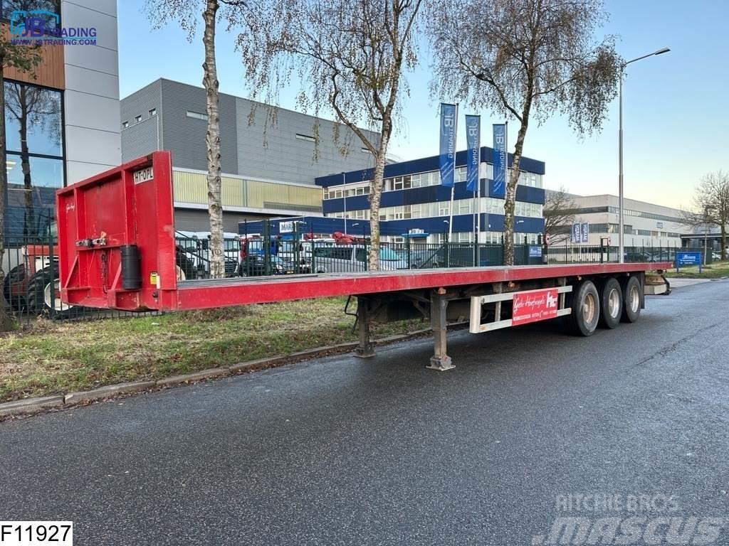 Fruehauf open laadbak Semi-trailer med lad/flatbed