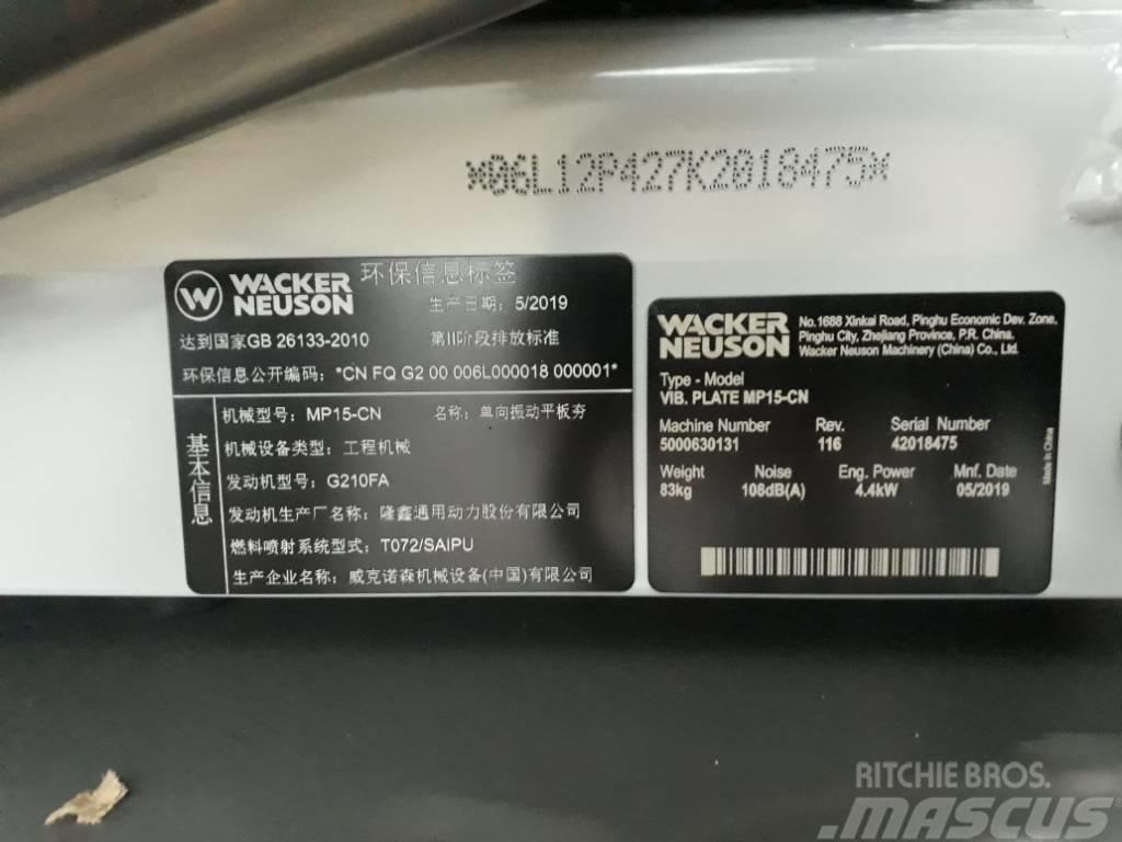 Wacker Neuson MP15-CN Vibratorer