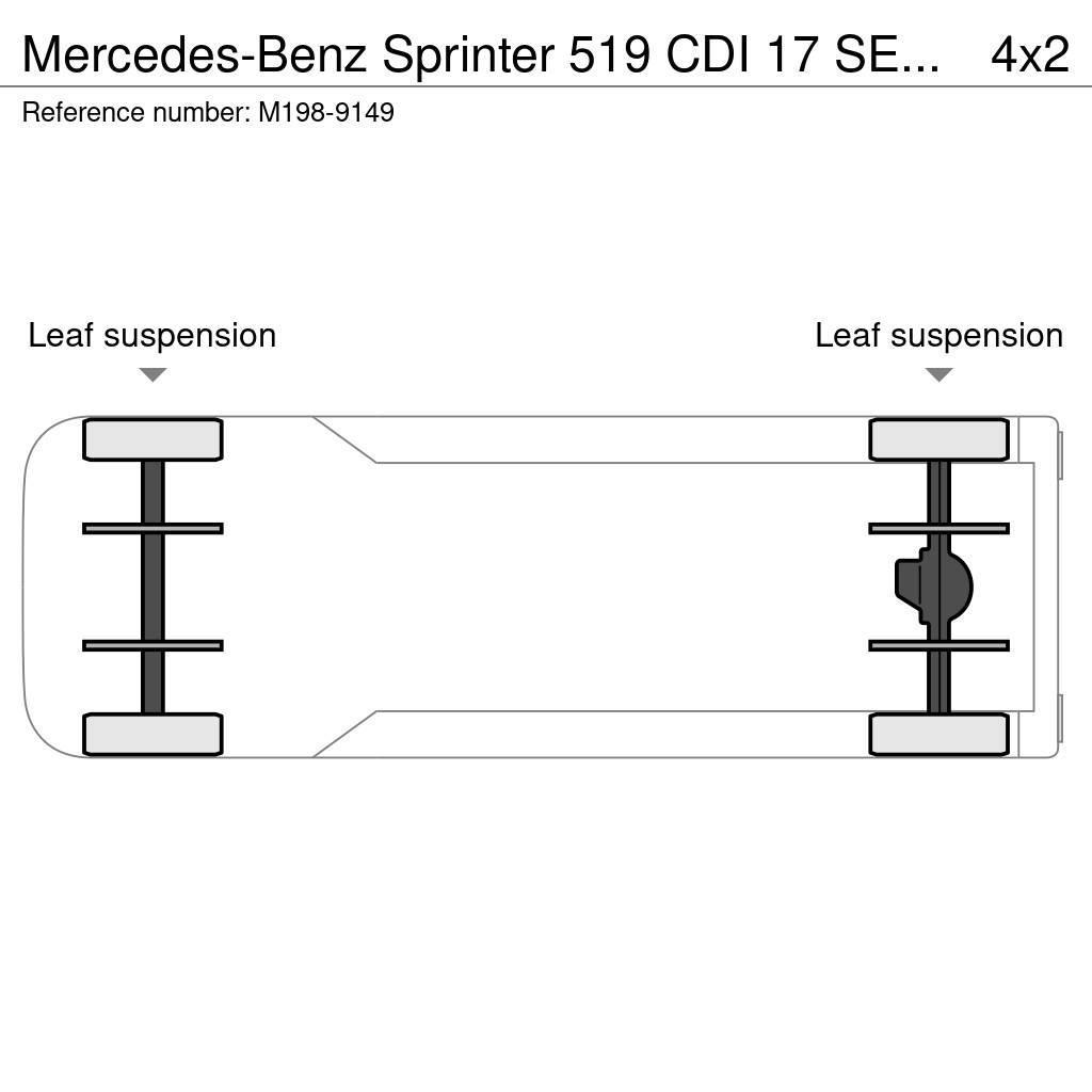 Mercedes-Benz Sprinter 519 CDI 17 SEATS / AC / WEBASTO Minibusser
