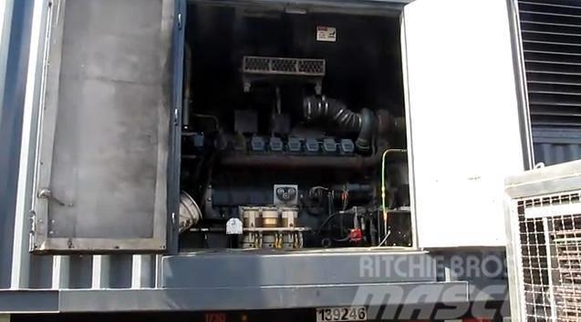  #10338 Detroit/MTU 16V2000DC Dieselgeneratorer