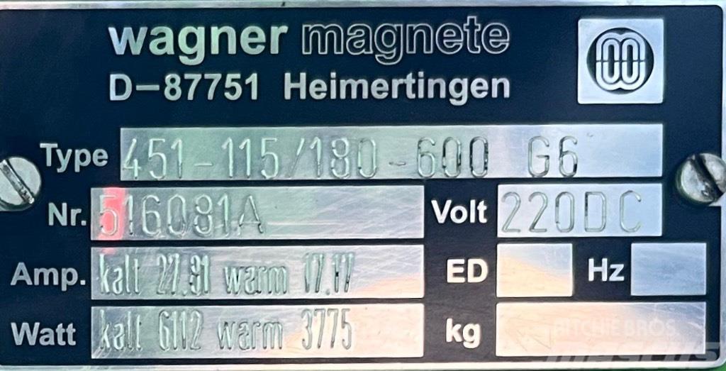 Wagner 451-115/800-600 Produktionsanlæg til grusgrav m.m.