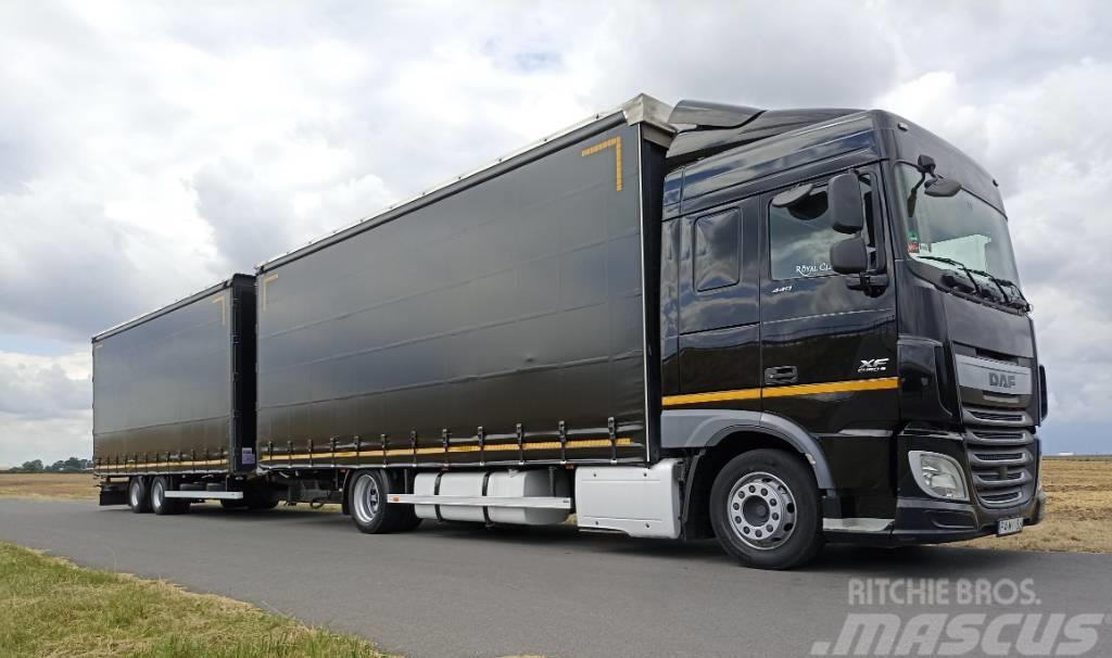 DAF XF440 Lastbiler med containerramme / veksellad