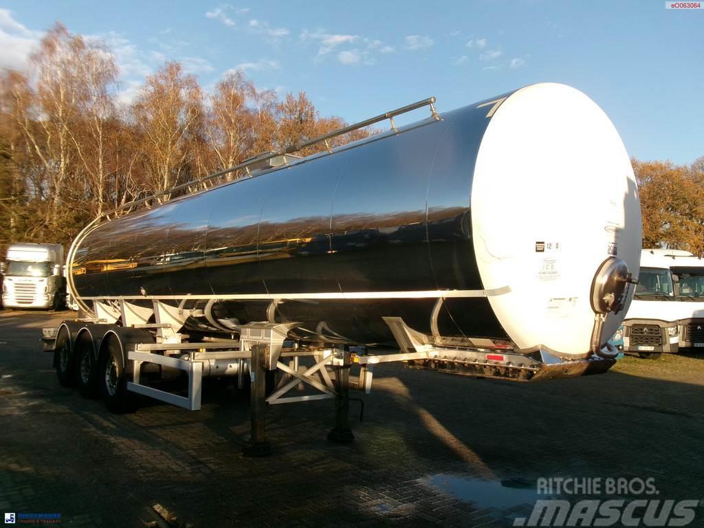 Maisonneuve Food tank inox 30 m3 / 1 comp Semi-trailer med Tank