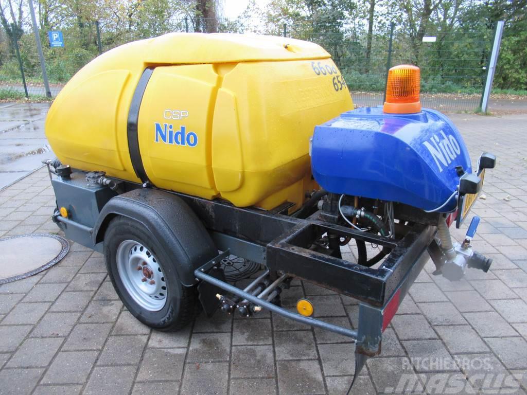 Nido CSP1100 AWCL NAT-Zoutstrooier 1.100L. Sand- og saltspredere