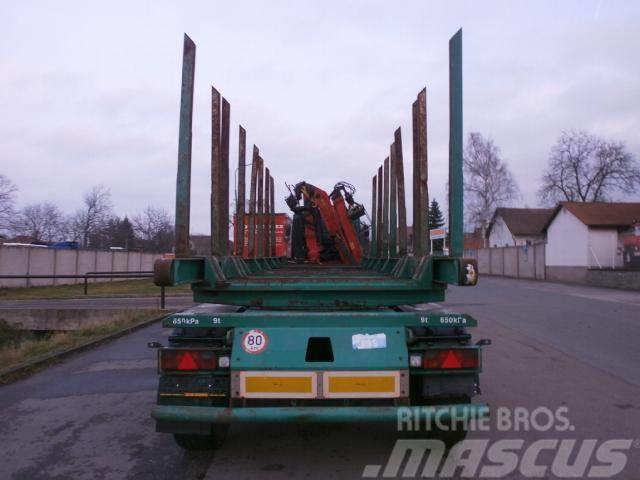 Lemex TB-15 Semi-trailer til tømmer