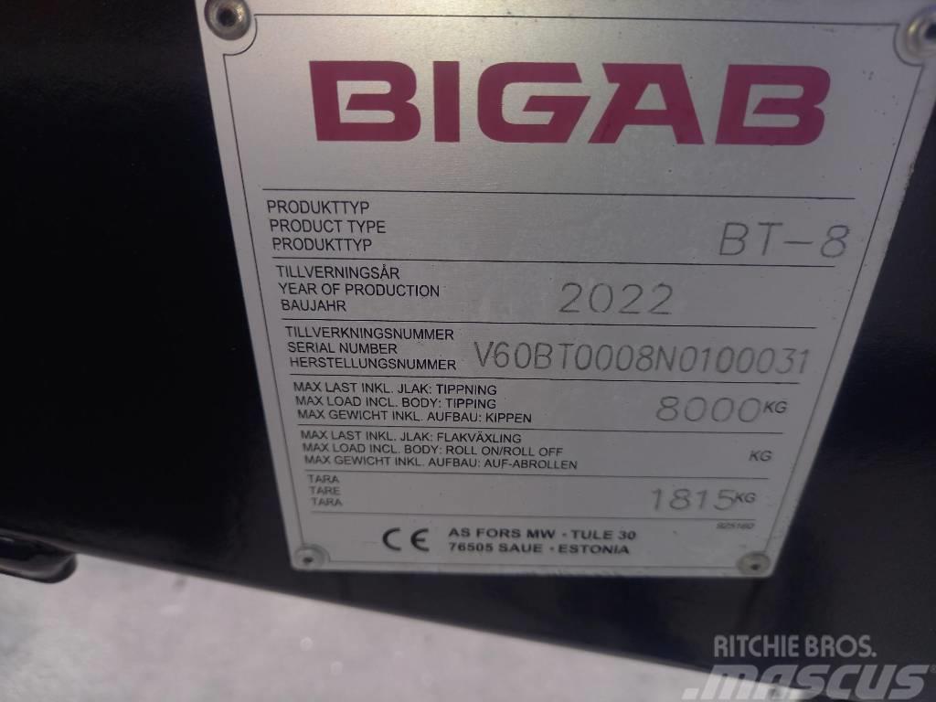 Bigab BT8 Dump-trailere