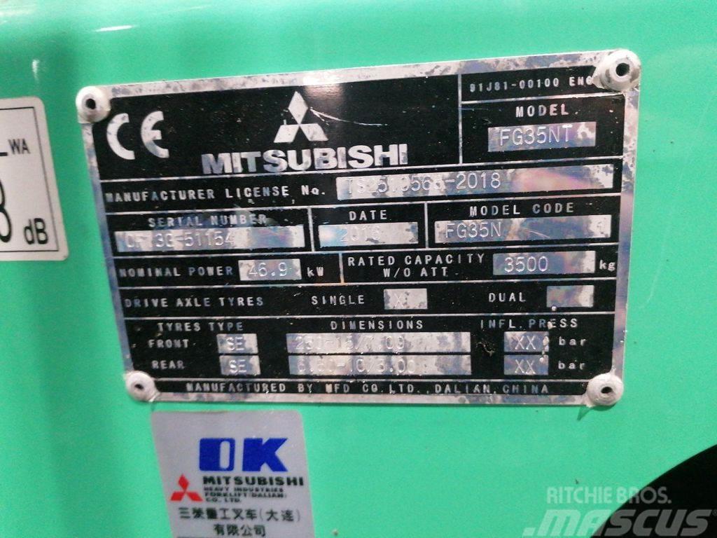 Mitsubishi FG35NT LPG gaffeltrucks