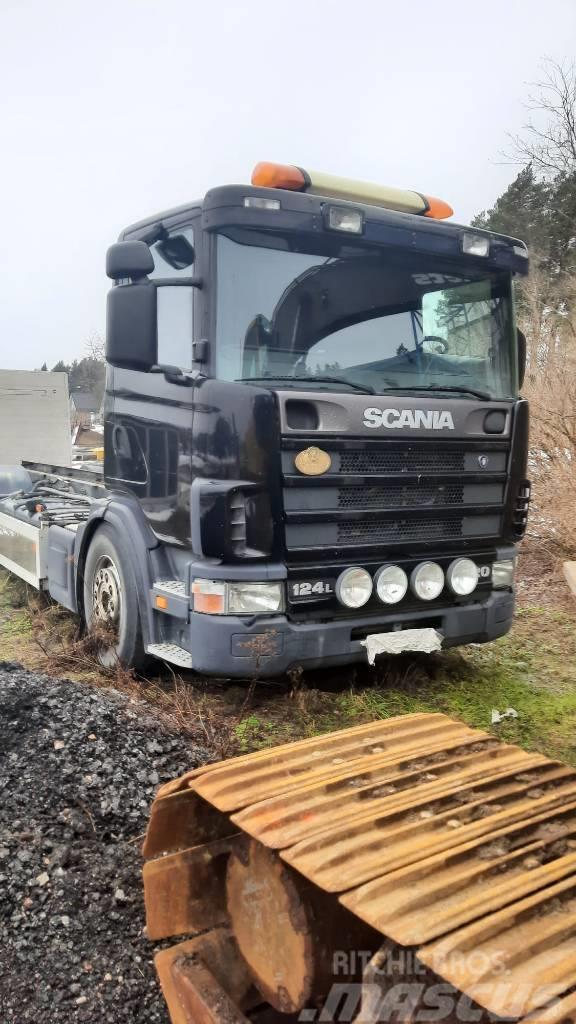 Scania R124LB6x2 Lastbil med lad/Flatbed