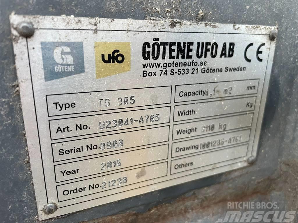 Götene Ufo TG 305 Volvo L150/L180/L220 4,1m Gribere