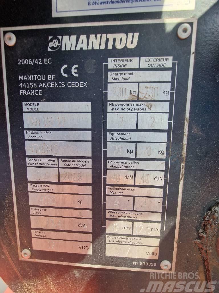 Manitou Mango 12 Bomlifte med knækarm