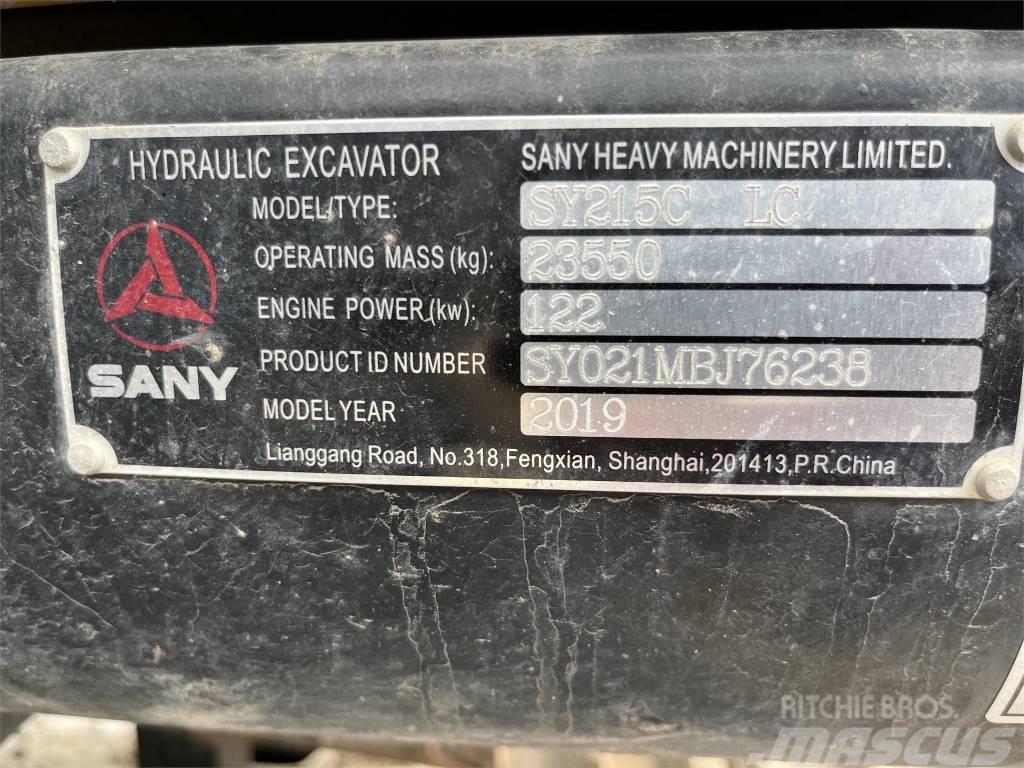 Sany SY215C Gravemaskiner på larvebånd