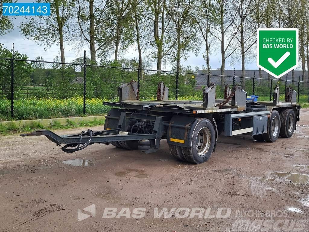GS Meppel AC-2800 N 3 axles Anhænger med containerramme