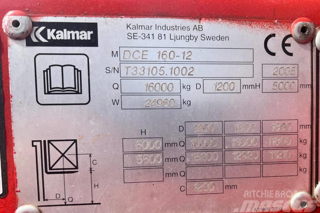 Kalmar DCE160-12 Diesel gaffeltrucks