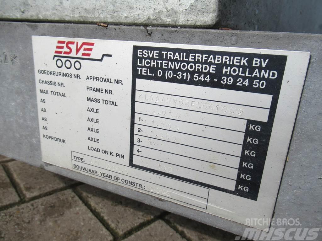  E.S.V.E AWK 2000 Kipper Gesloten Vloeistof Contain Fast kasse