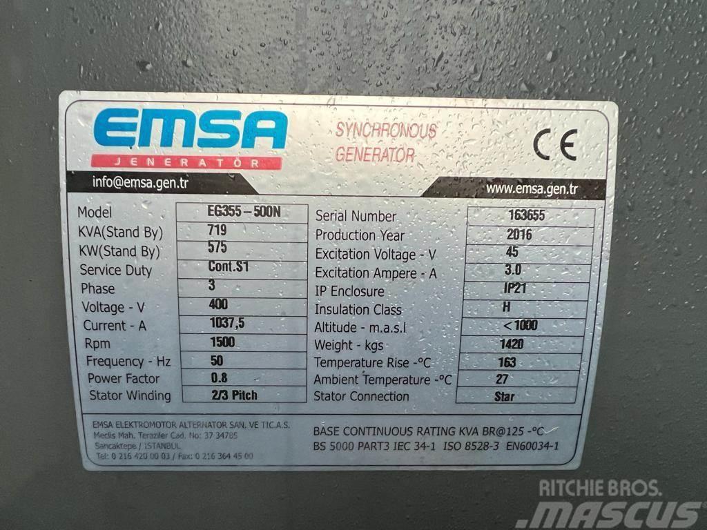  EMSA EG355-500N Power Generator Andre generatorer