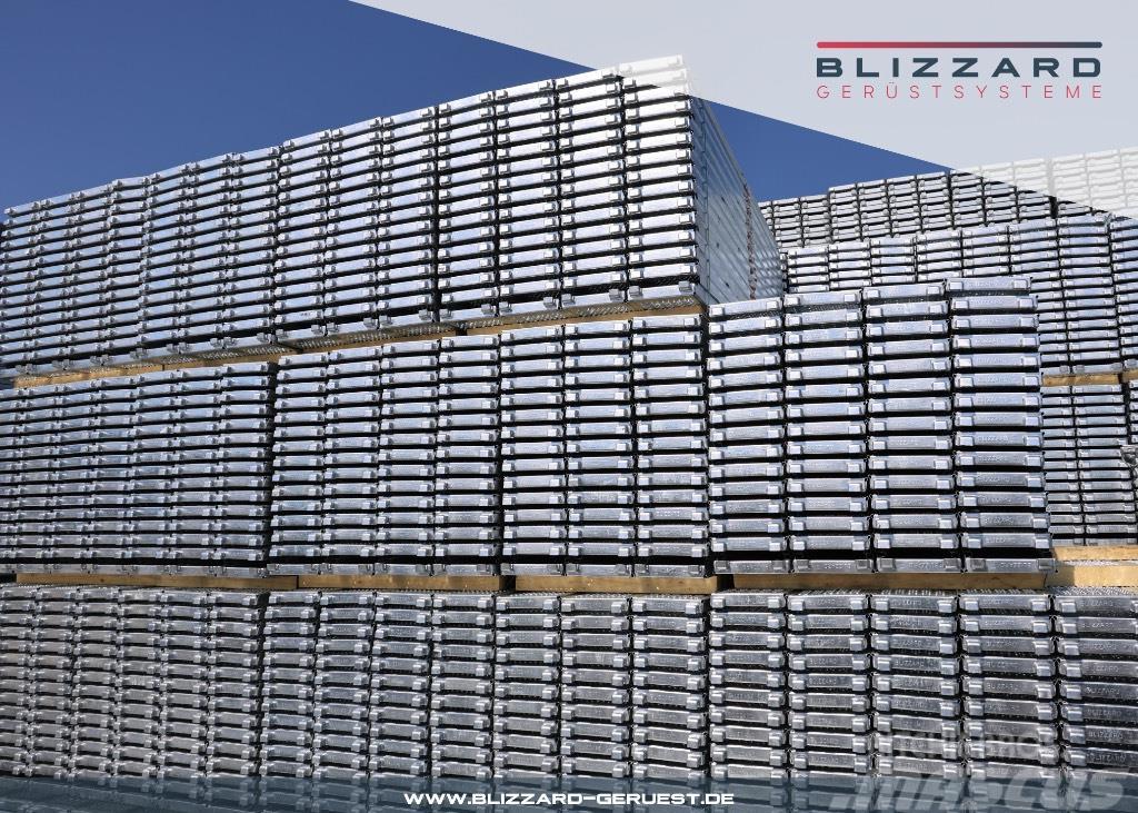  190,69 m² Neues Blizzard S-70 Arbeitsgerüst Blizza Stillads udstyr
