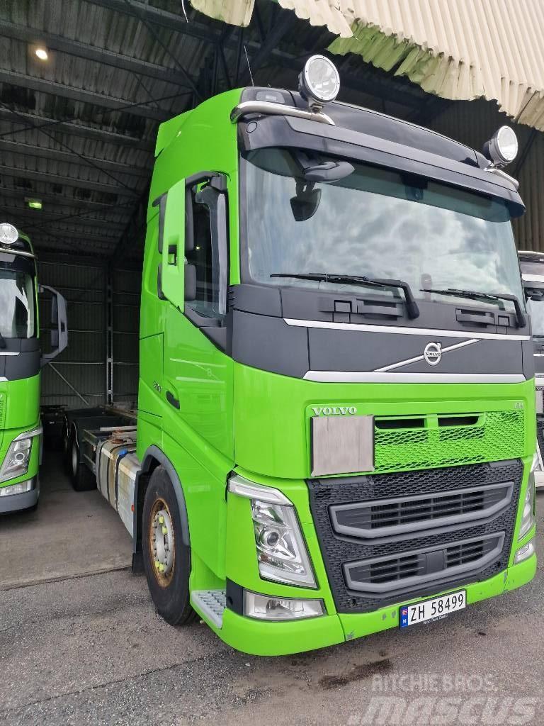 Volvo FH 510 Lastbiler med containerramme / veksellad