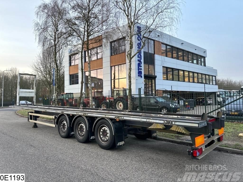 Asca Gasflessen Semi-trailer med lad/flatbed